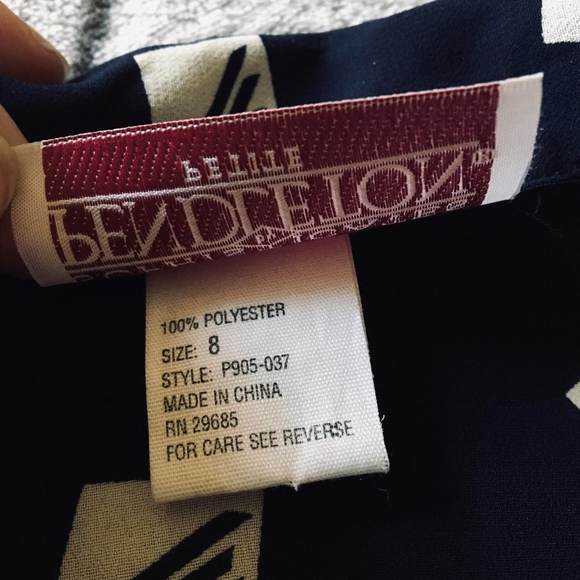 Sophisticates by Pendleton Vintage Blue Button Up - Picture 5 of 6